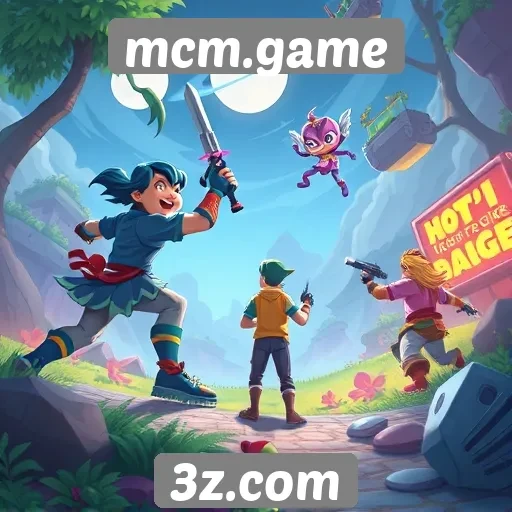 Os principais jogos em destaque no MCM.Game